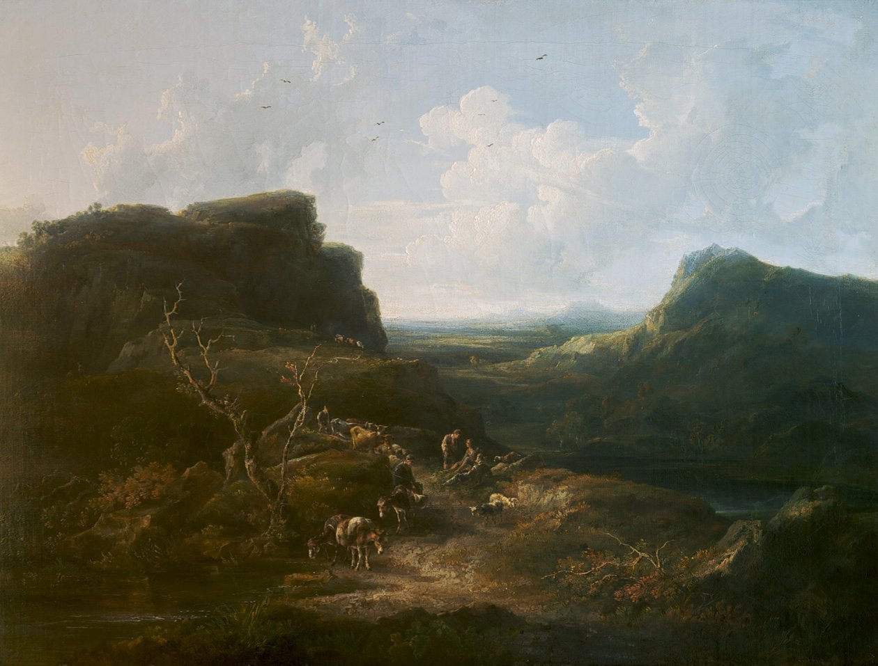 Gebirgslandschaft von Samuel Williamson