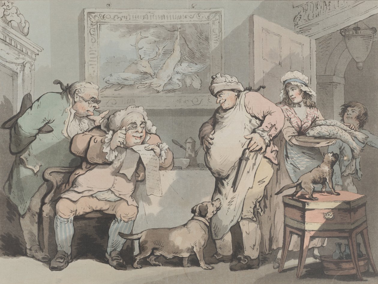 Studierende Vielfraße von Samuel Alken
