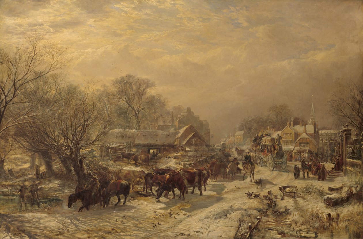 Die Postkutsche von Samuel Bough