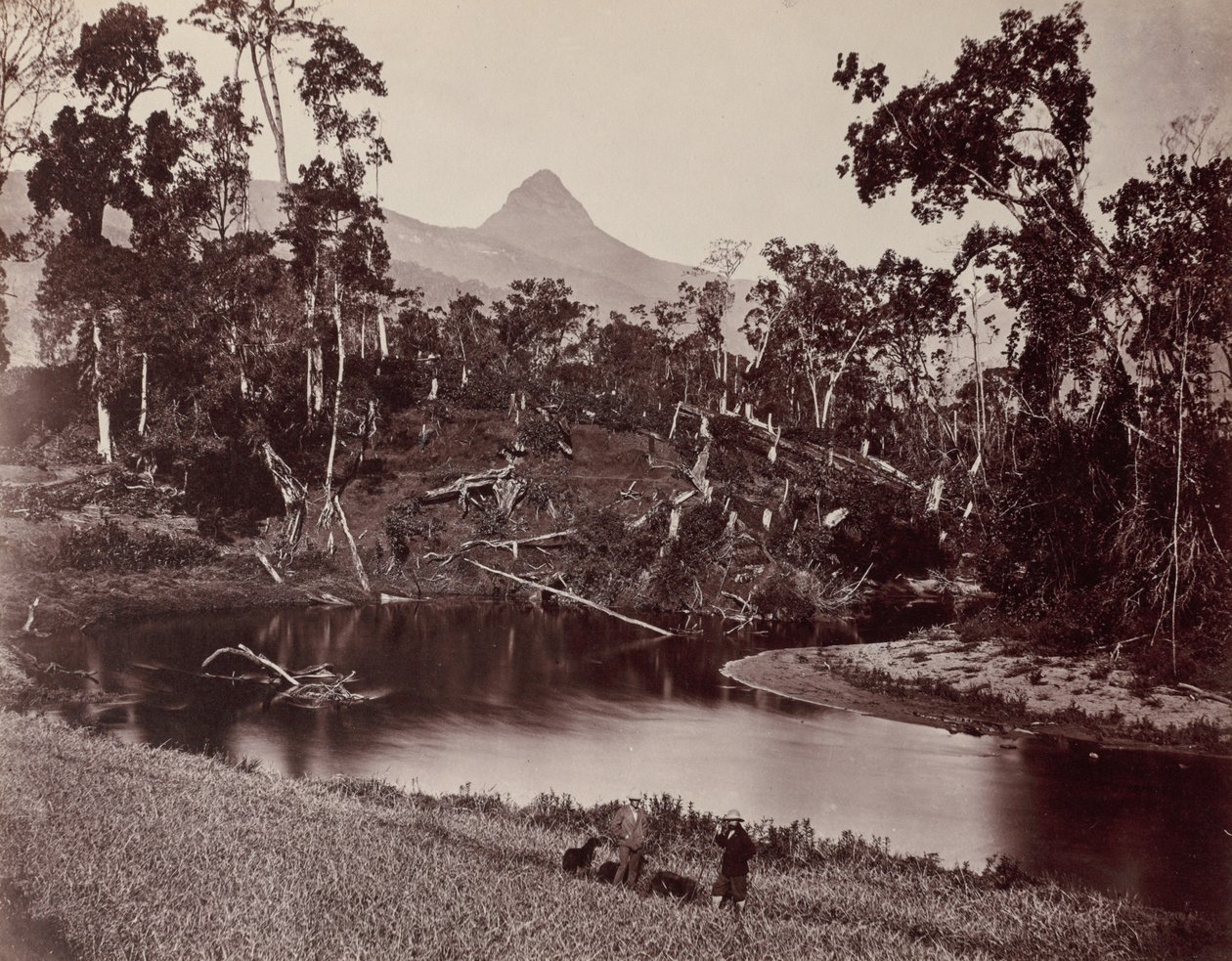 Ceylon Ansichten zu Adams Zahn von Samuel Bourne