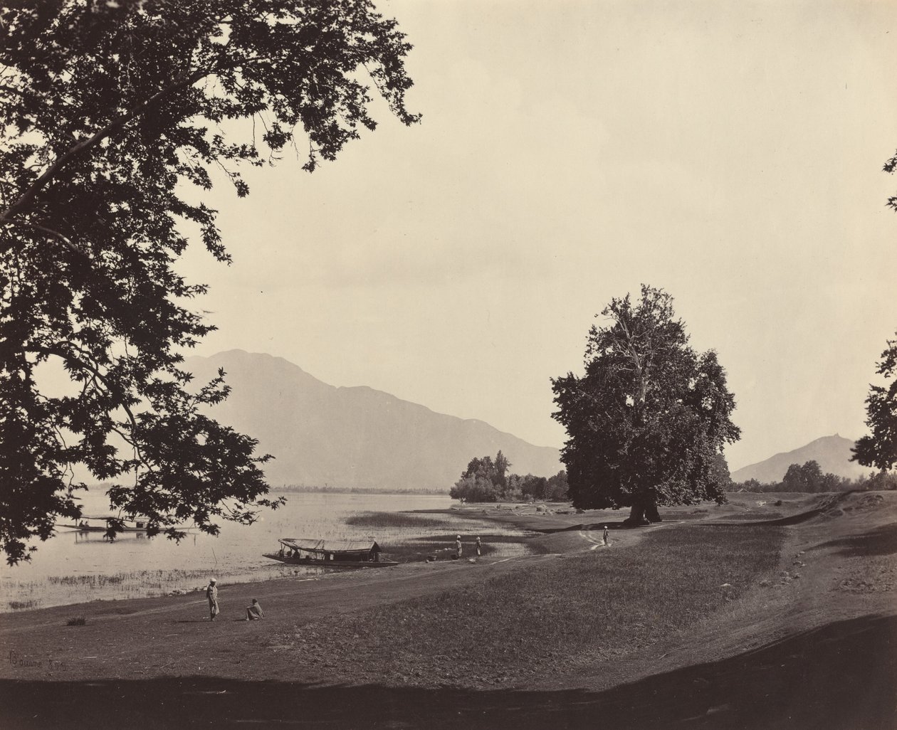 Szene in Kaschmir von Samuel Bourne