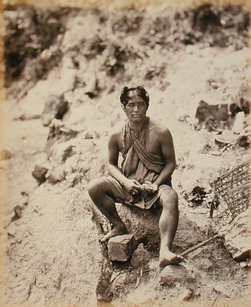 Lepcha-Mann von Samuel Bourne