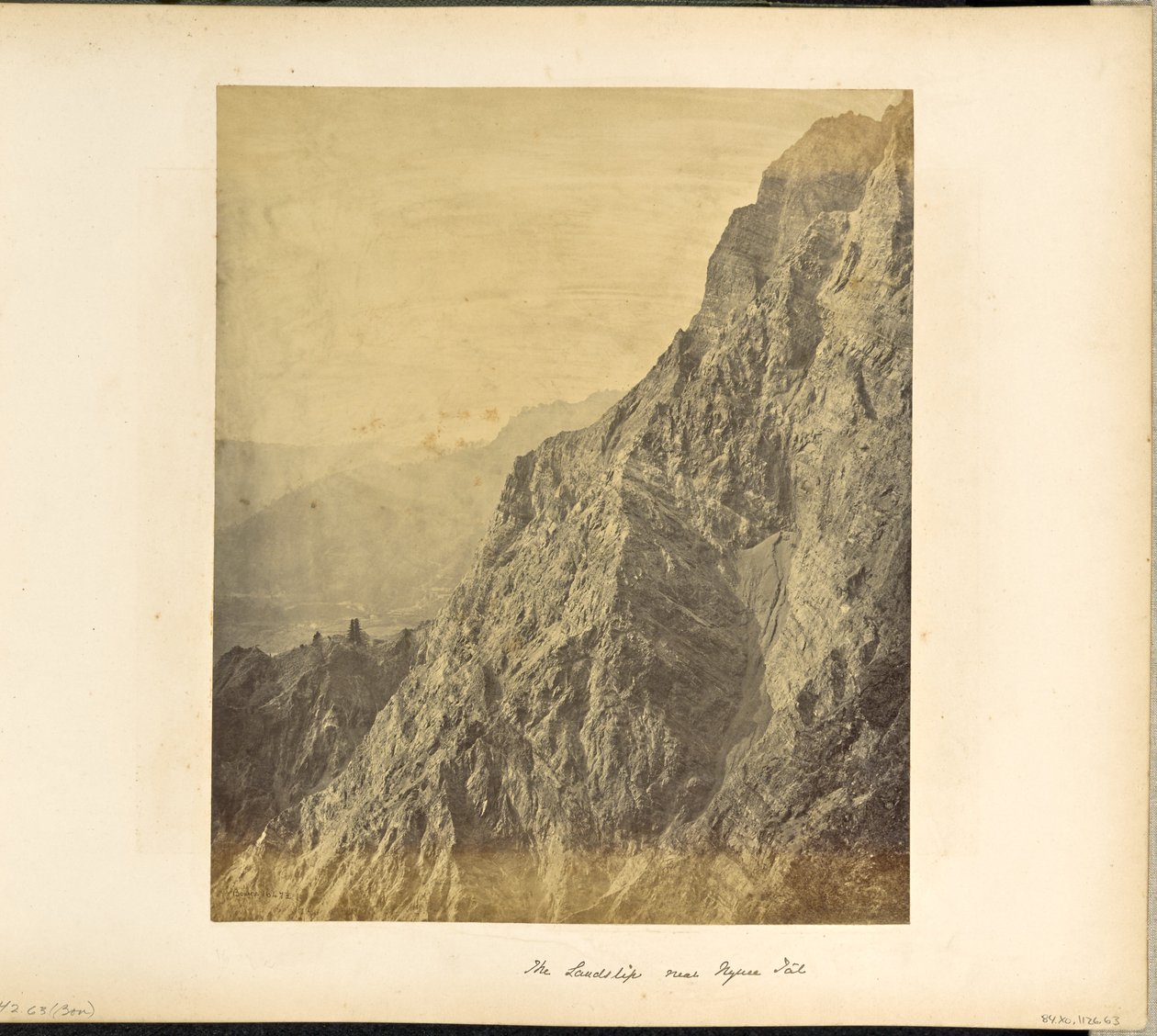 Nynee Tal; Der Erdrutsch von Samuel Bourne