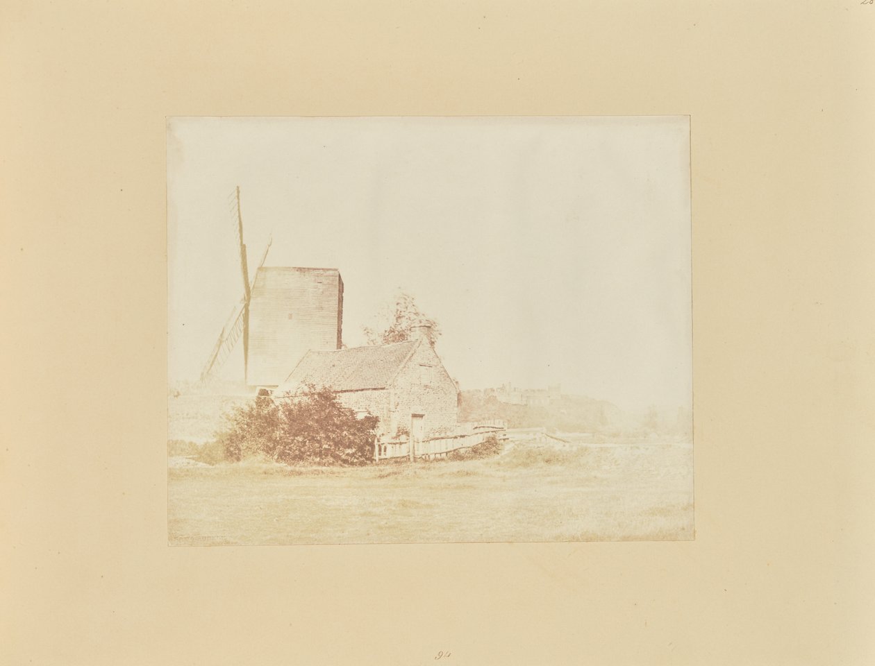 Mühle bei Arundel von Samuel Buckle