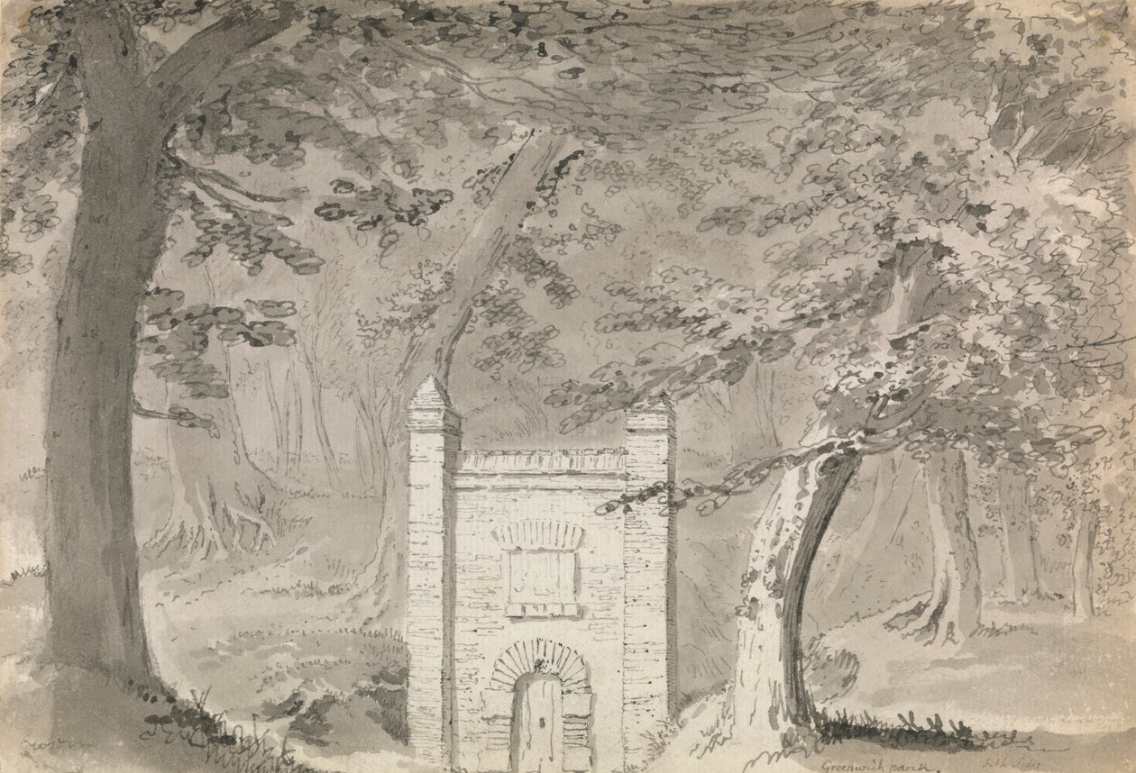 Greenwich Park von Samuel Hieronymus Grimm