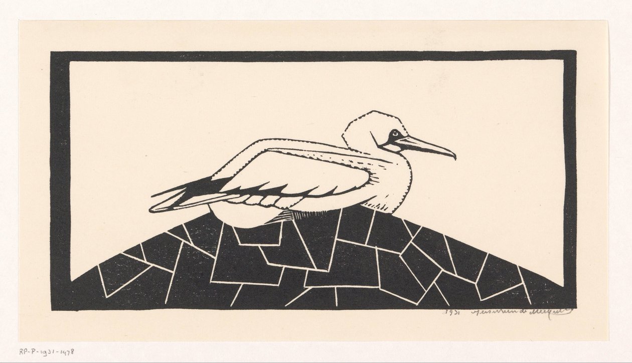 Tölpel von Samuel Jessurun de Mesquita (signed by artist)