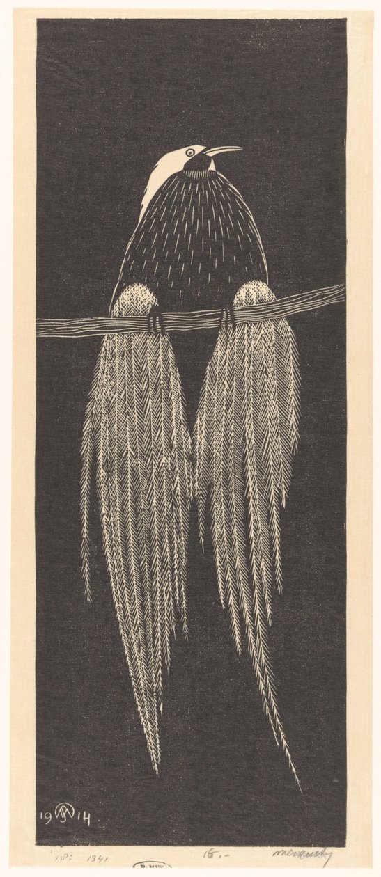 Paradiesvogel von Samuel Jessurun de Mesquita