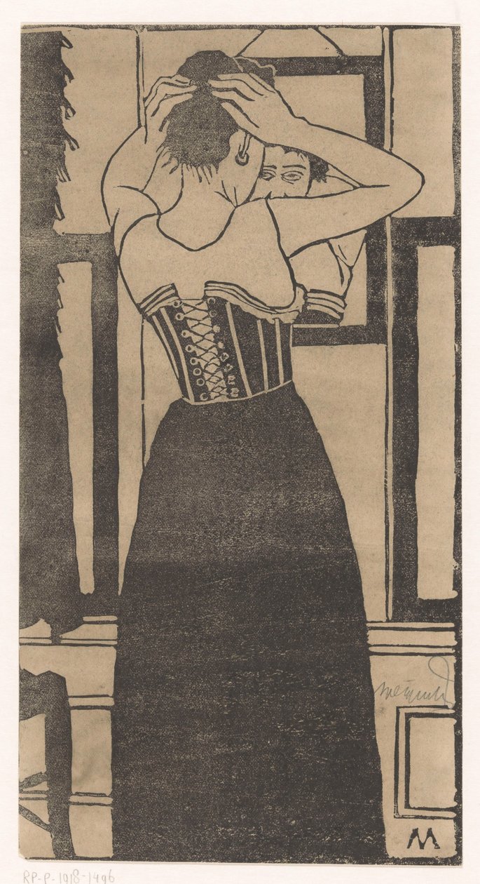 Vor dem Spiegel von Samuel Jessurun de Mesquita