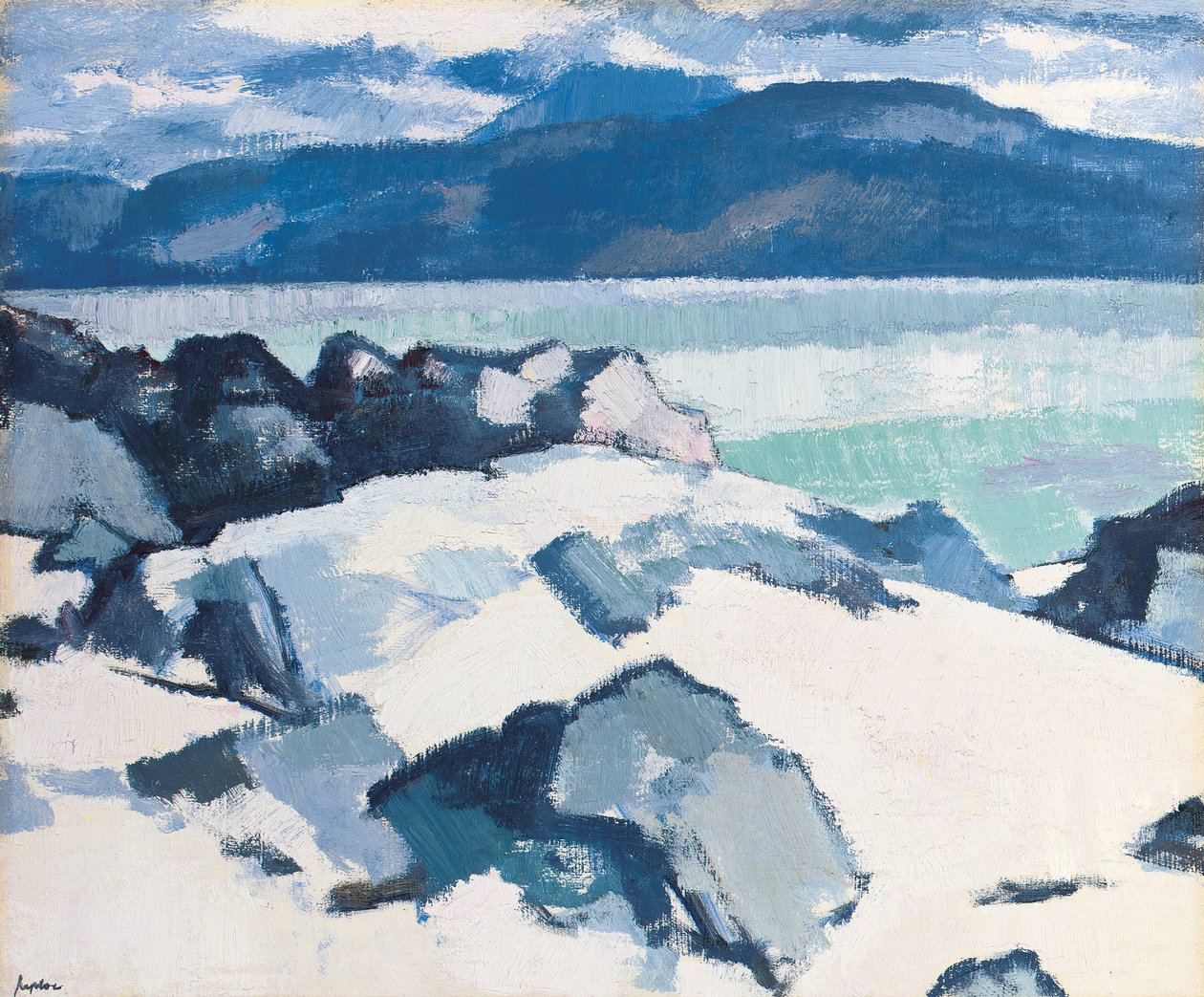Ben More, Mull, von Iona aus von Samuel John Peploe