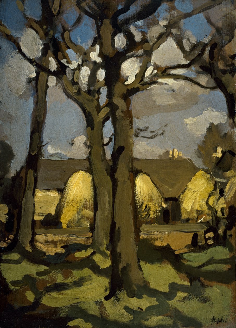 Bauernhof von Samuel John Peploe