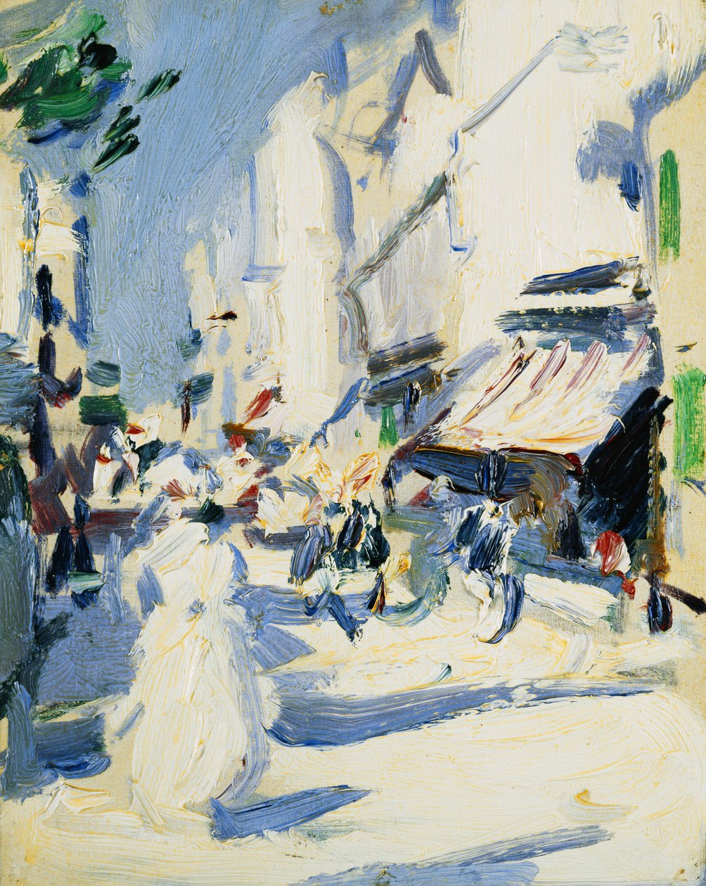 Straße in Paris von Samuel John Peploe