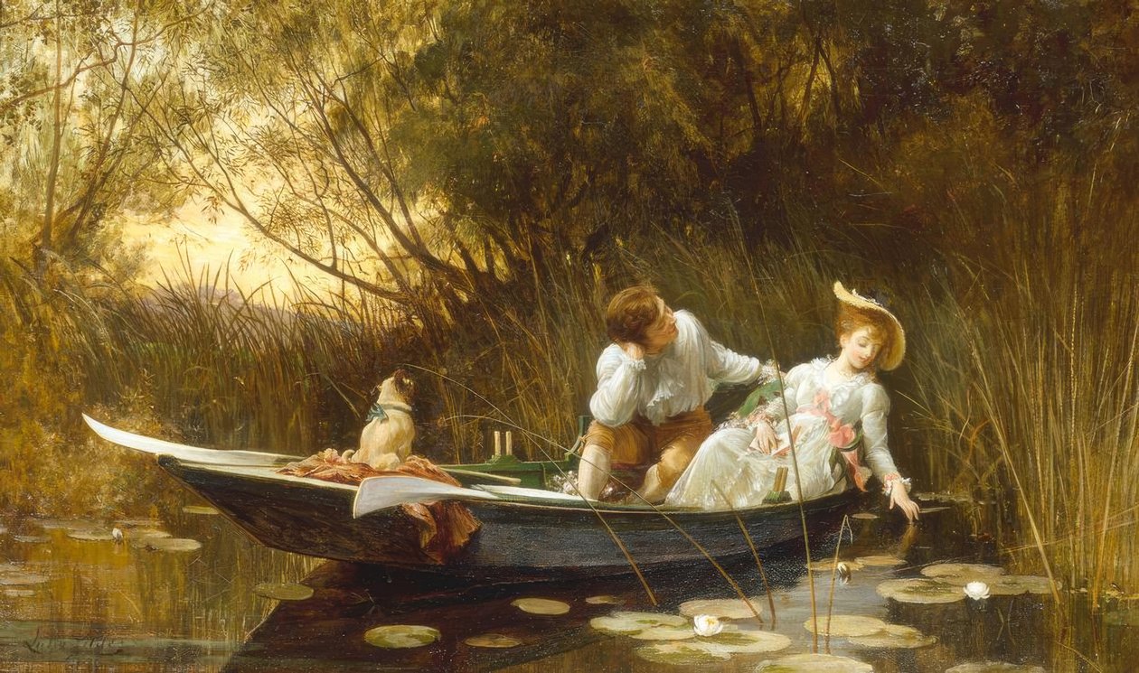 Einfachen, der süße Fluss von Samuel Luke Fildes