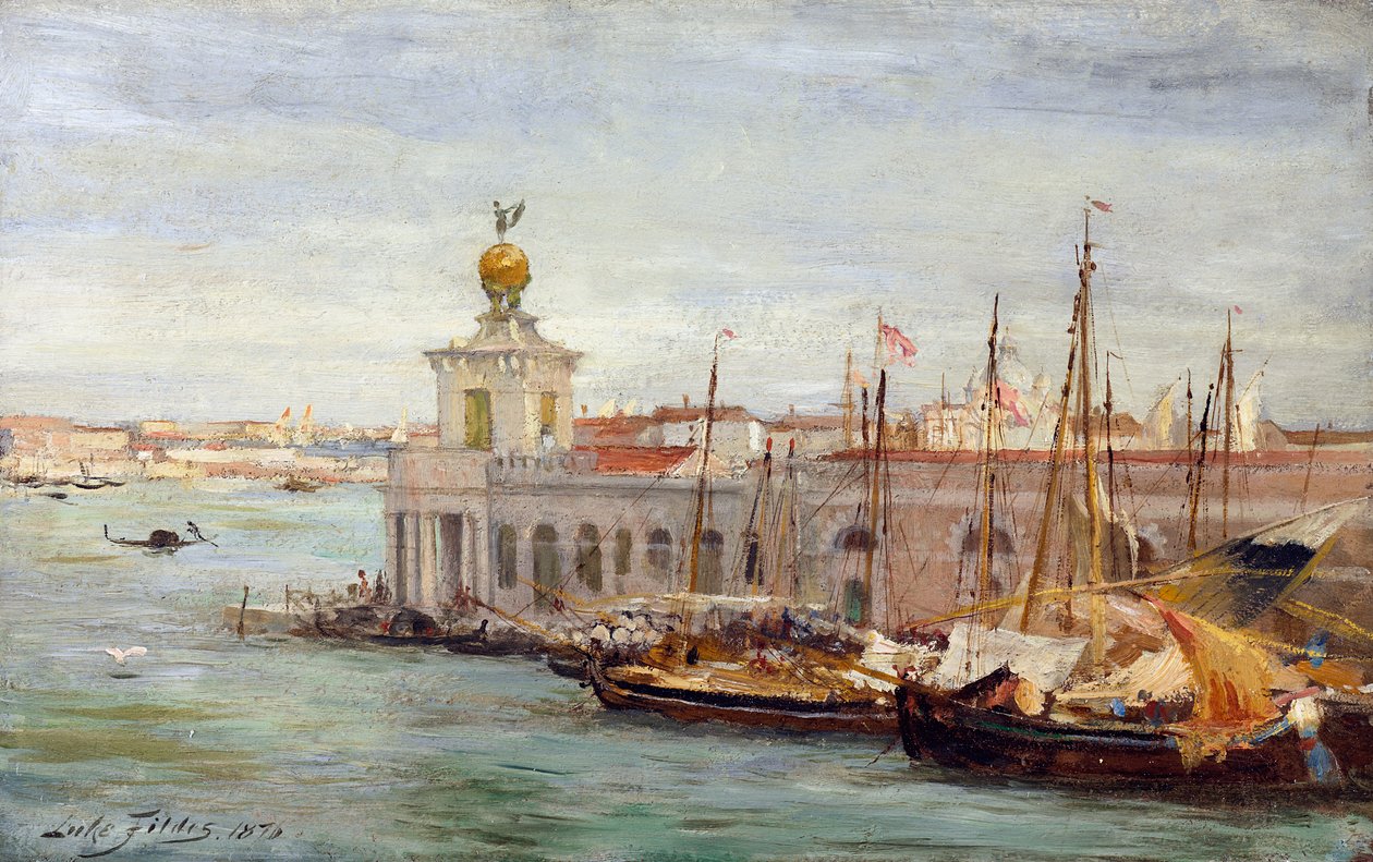 Venedig, 1876 von Samuel Luke Fildes