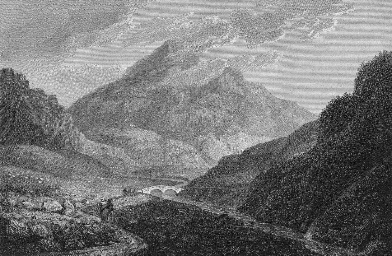 Ansicht von Ben Eim, 1813 von Samuel Middiman