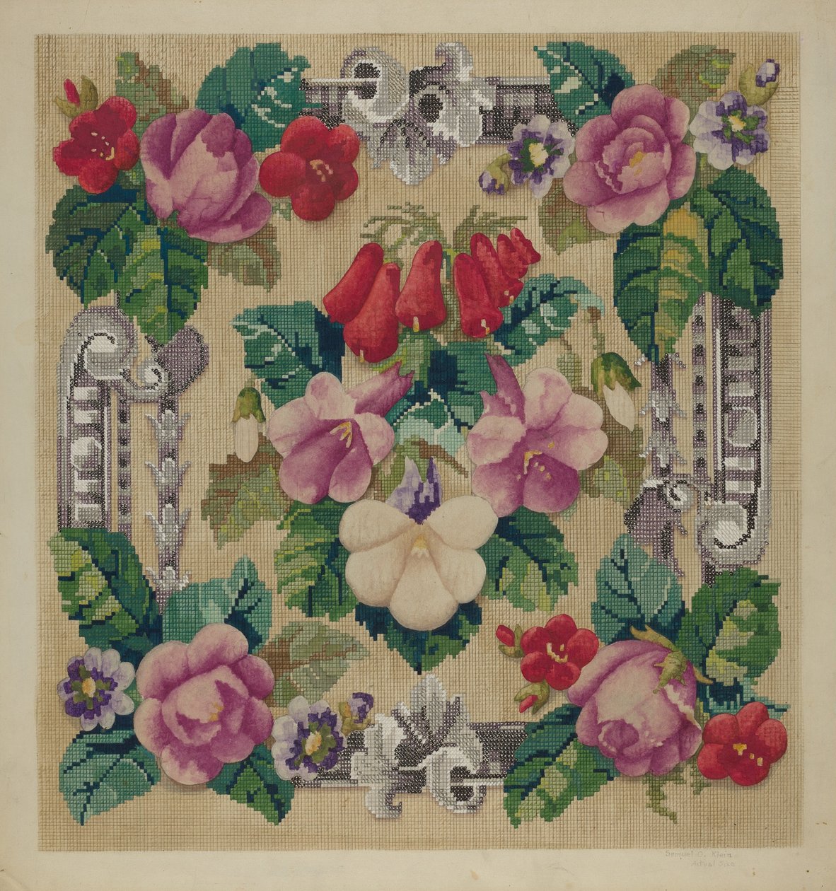 Stuhlsitz, ca. 1937 von Samuel O. Klein