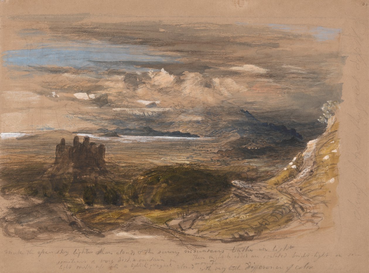 Harlech Castle von Samuel Palmer