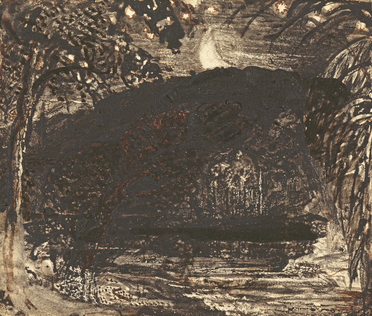 Mondaufgang von Samuel Palmer