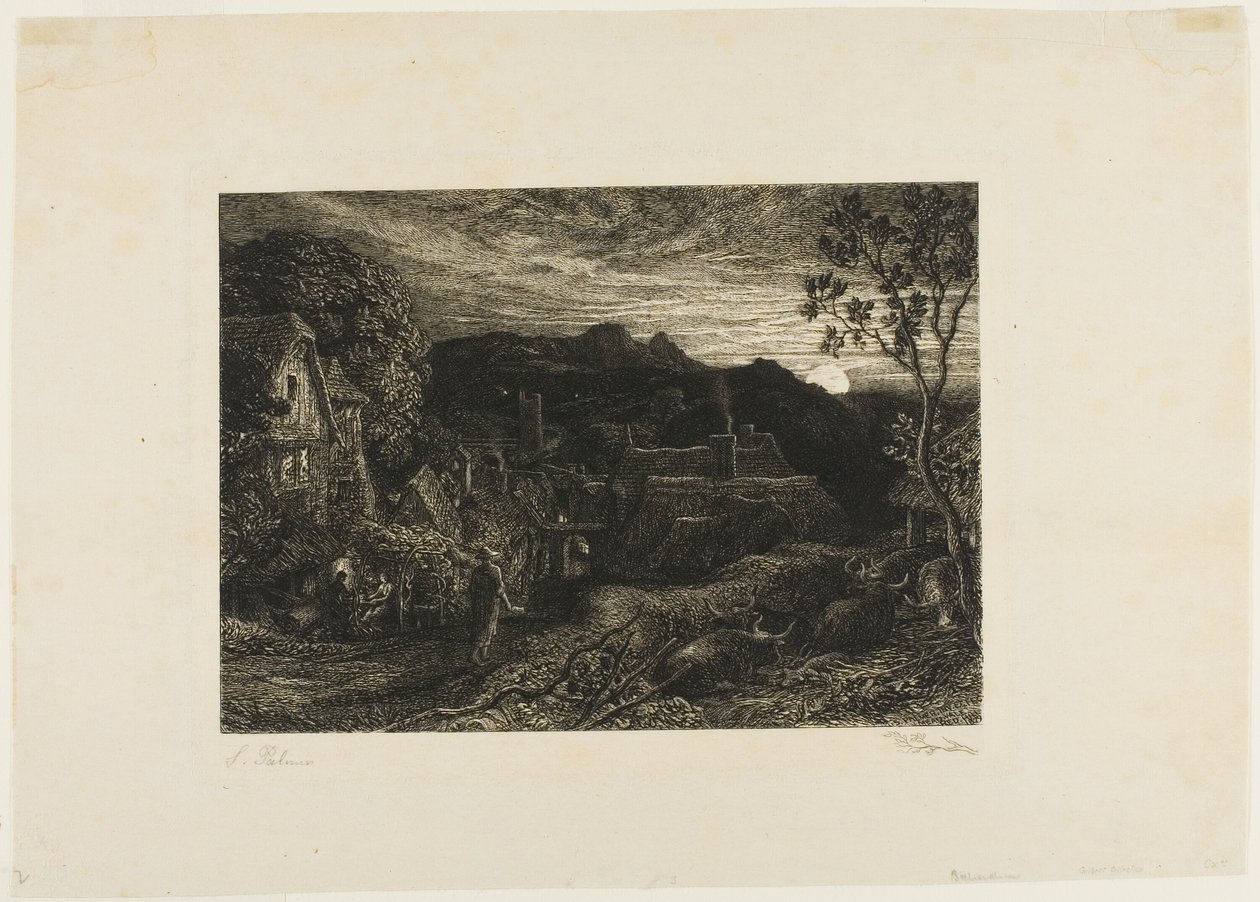 Der Glöckner von Samuel Palmer