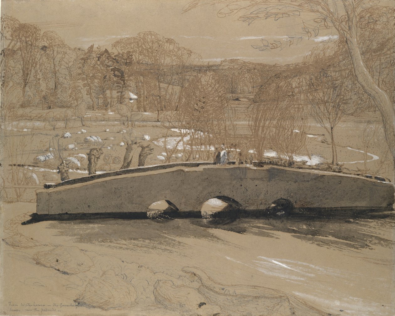 Die Brücke bei Shoreham von Samuel Palmer