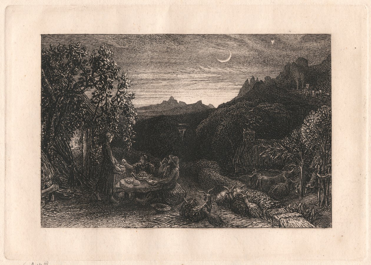 Der Heimkehrstern von Samuel Palmer