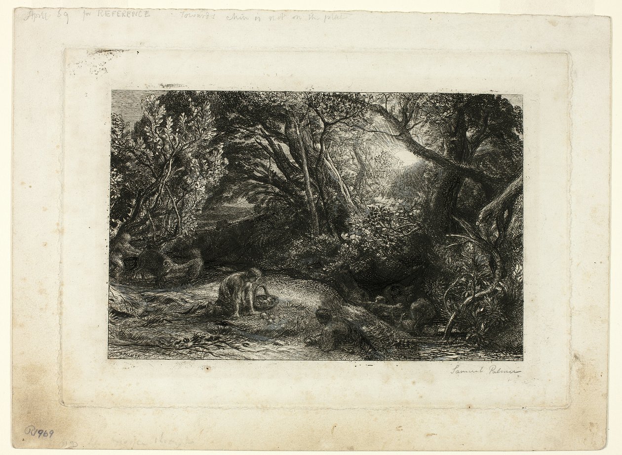Der Morgen des Lebens von Samuel Palmer