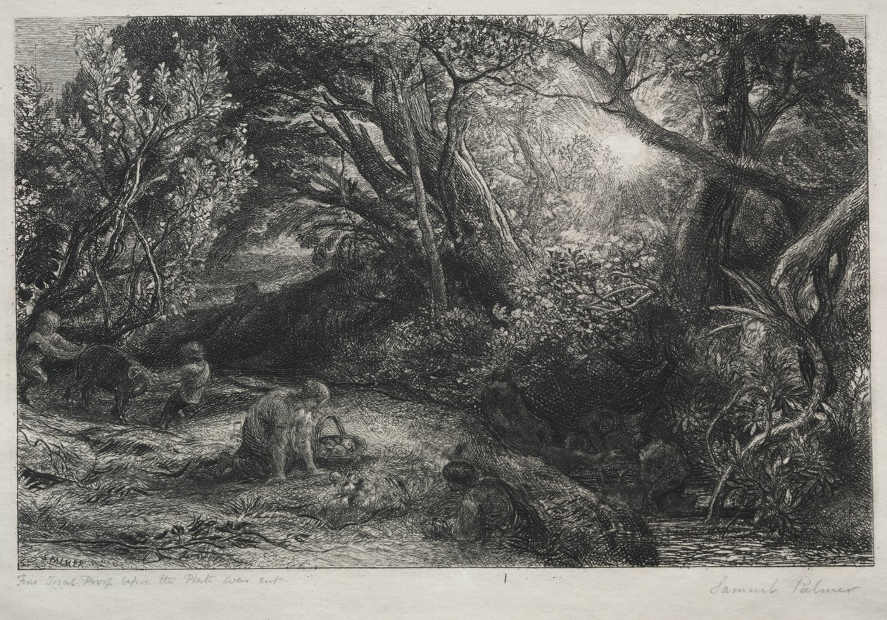 Der Morgen des Lebens von Samuel Palmer