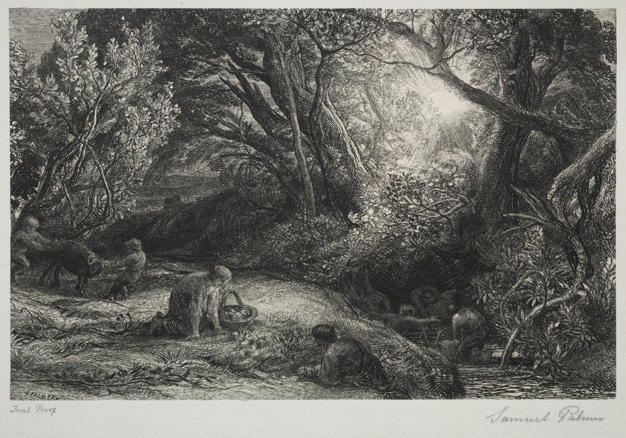 Der Morgen des Lebens von Samuel Palmer