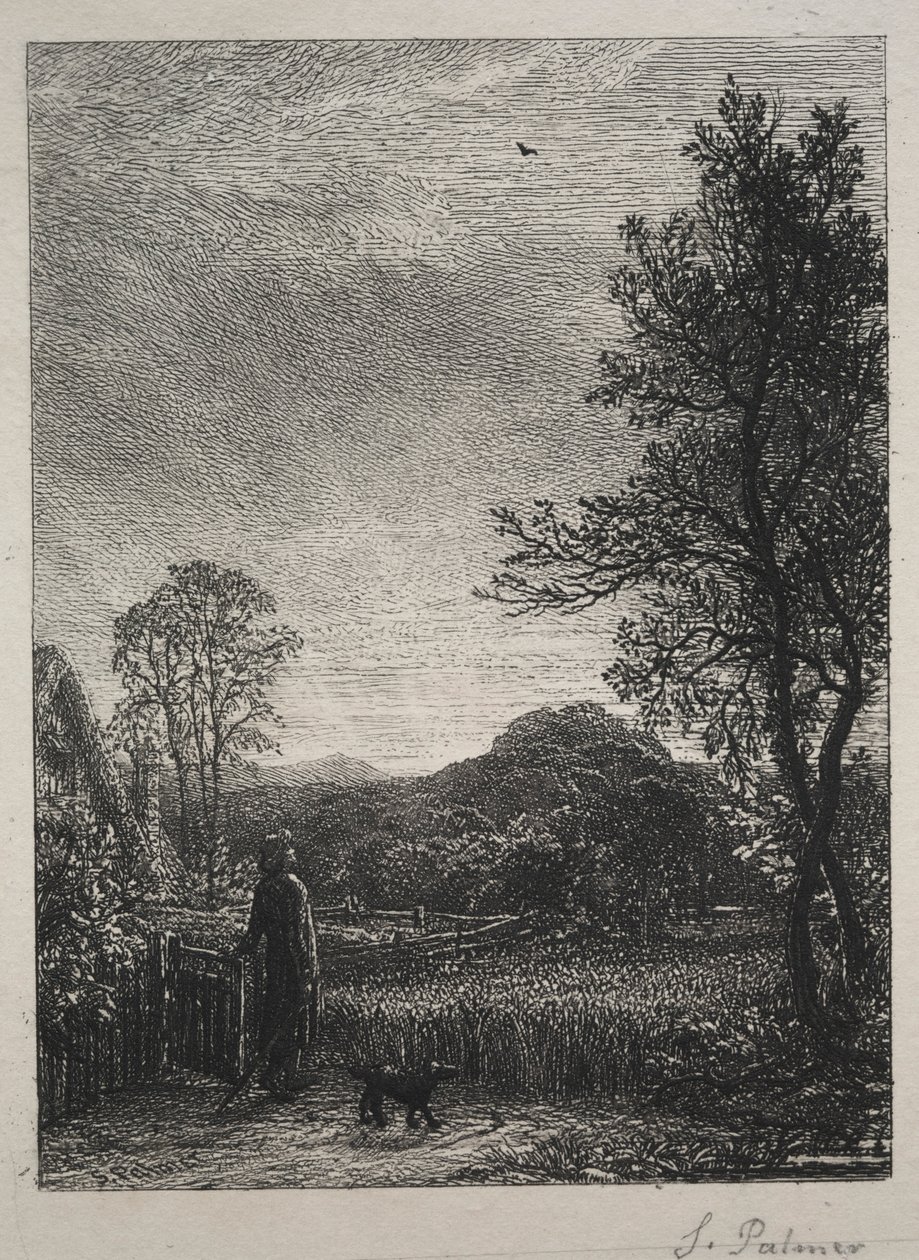 Die Lerche von Samuel Palmer