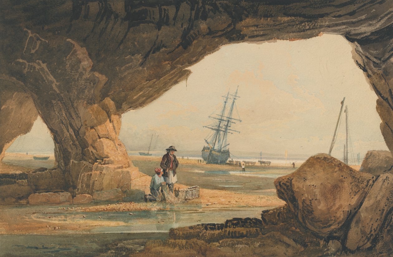 Küstenszene bei Plymouth von Samuel Prout