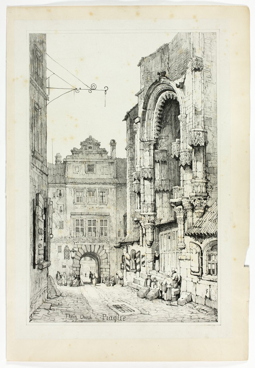Thein-Kirche, Prag von Samuel Prout