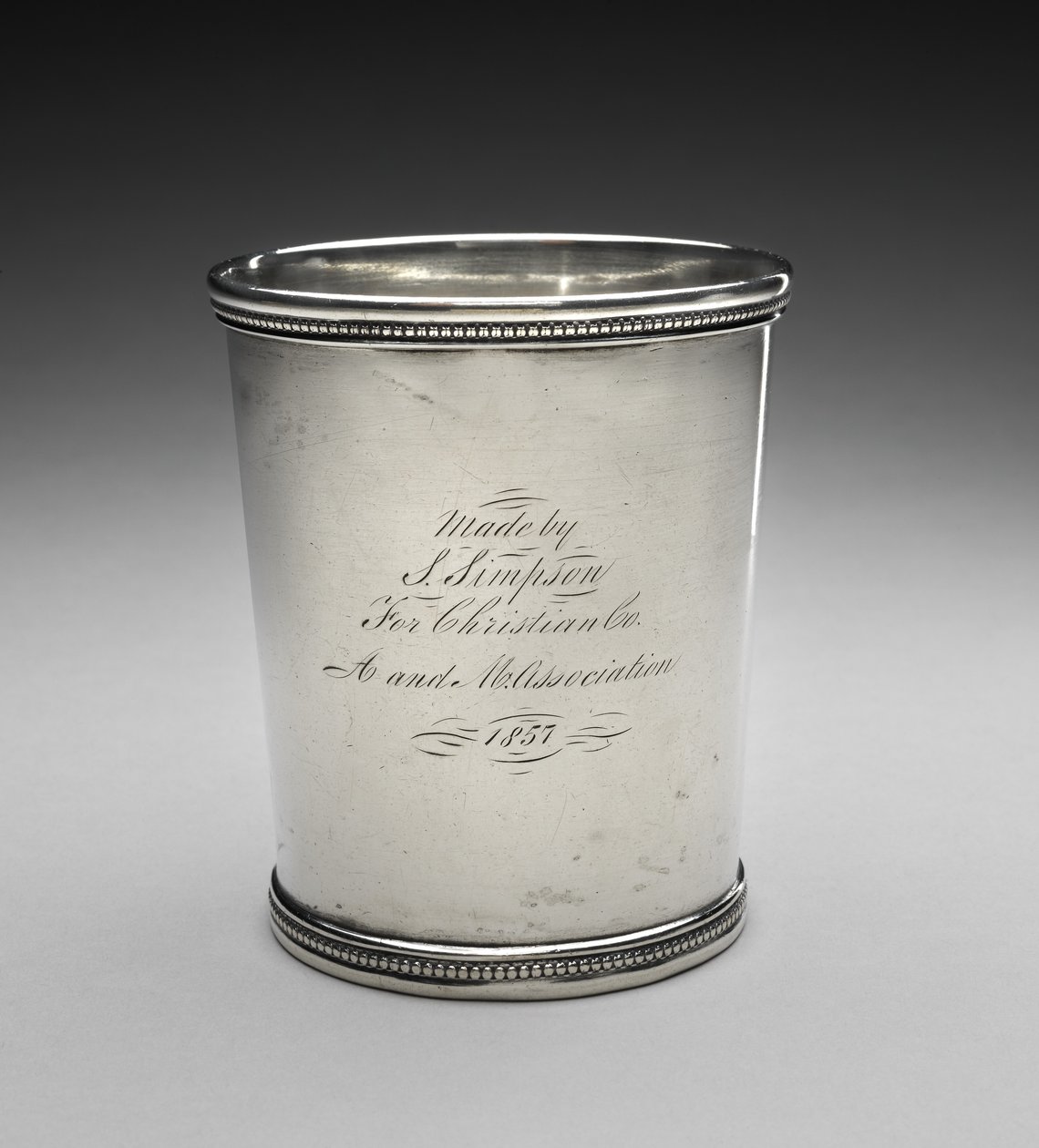 Becher, ca. 1857 von Samuel Simpson