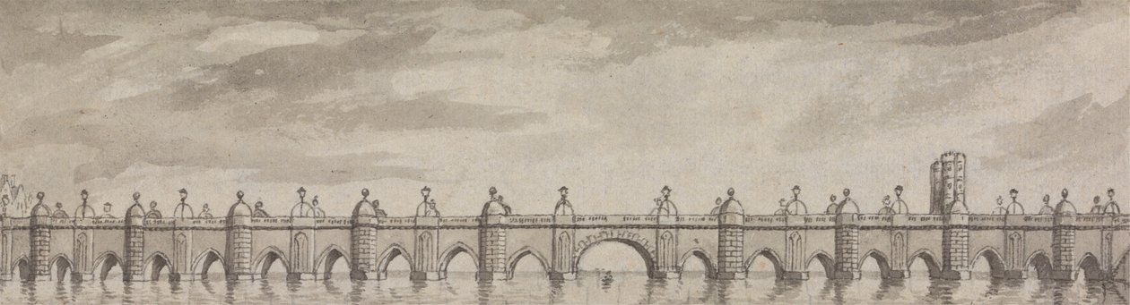 London Bridge von Samuel Wale