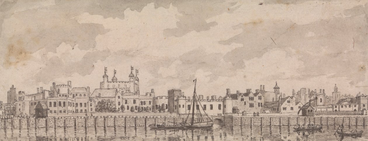 Der Tower von London von Samuel Wale