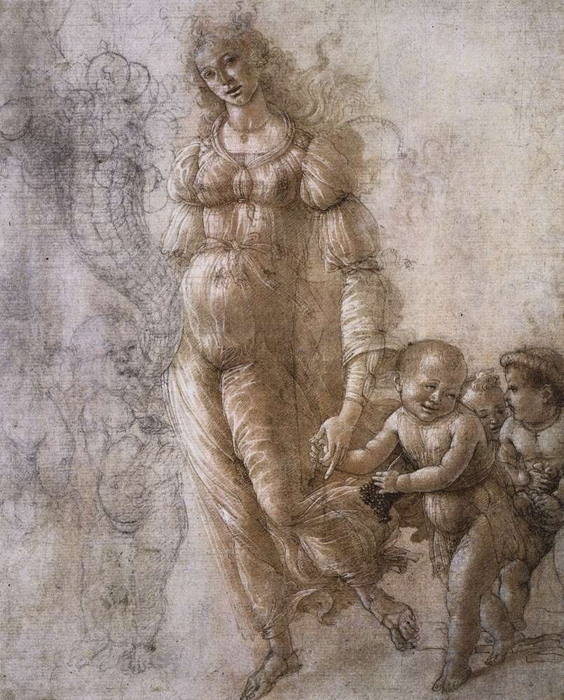 Allegorie des Überflusses von Sandro Botticelli