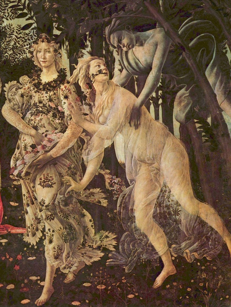 Chloris und Zephyrus von Sandro Botticelli