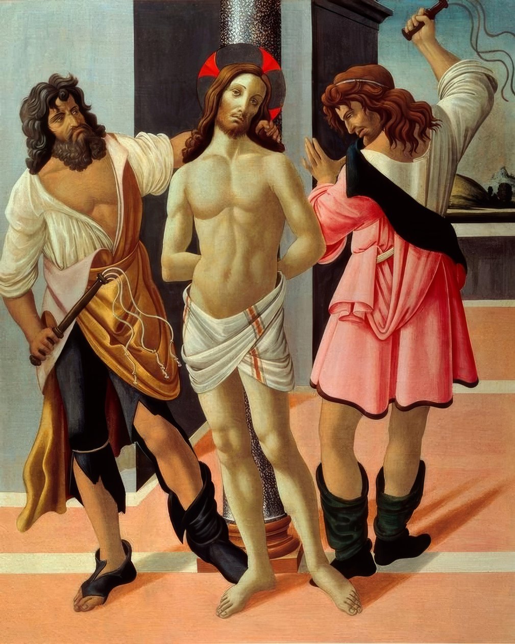 Geißelung Christi von Sandro Botticelli