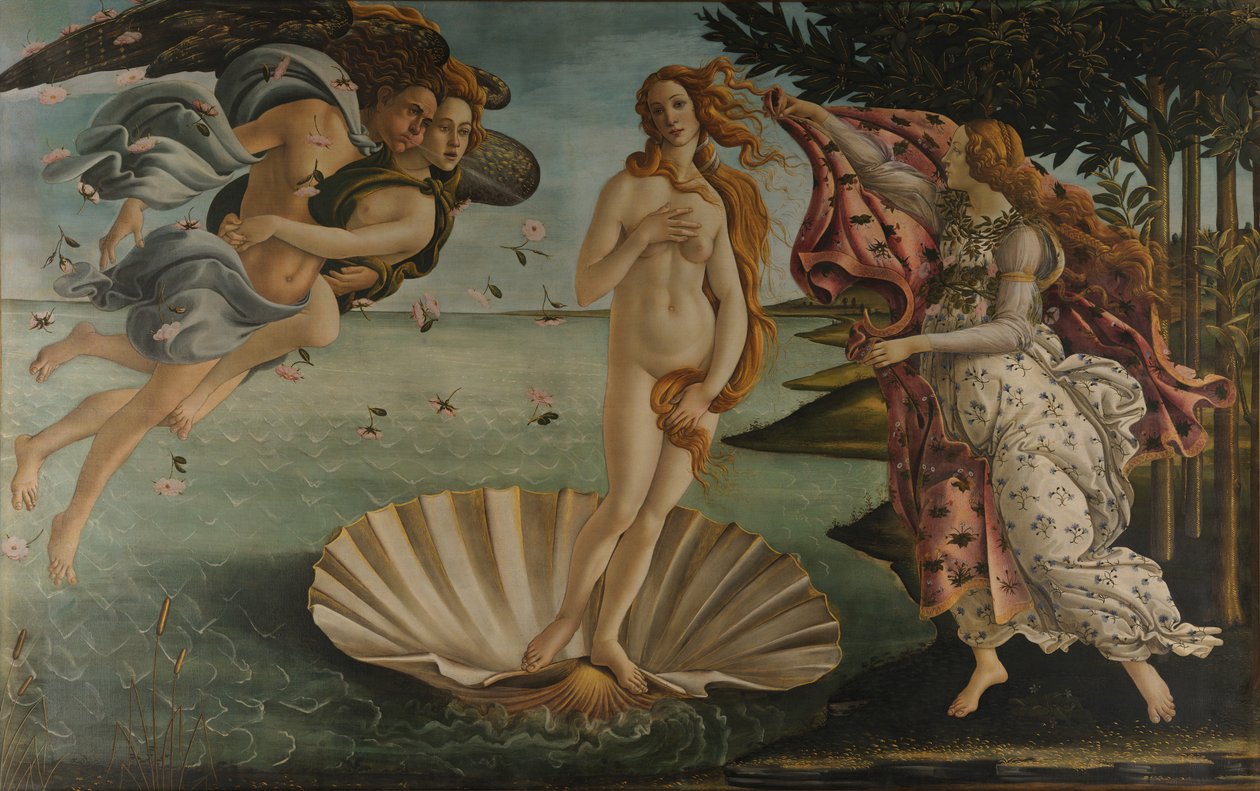 Die Geburt der Venus von Sandro Botticelli