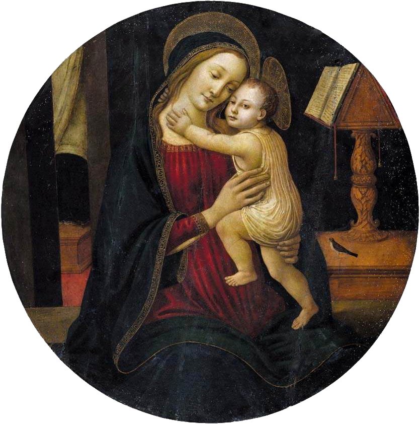 Madonna mit Kind von Sandro Botticelli
