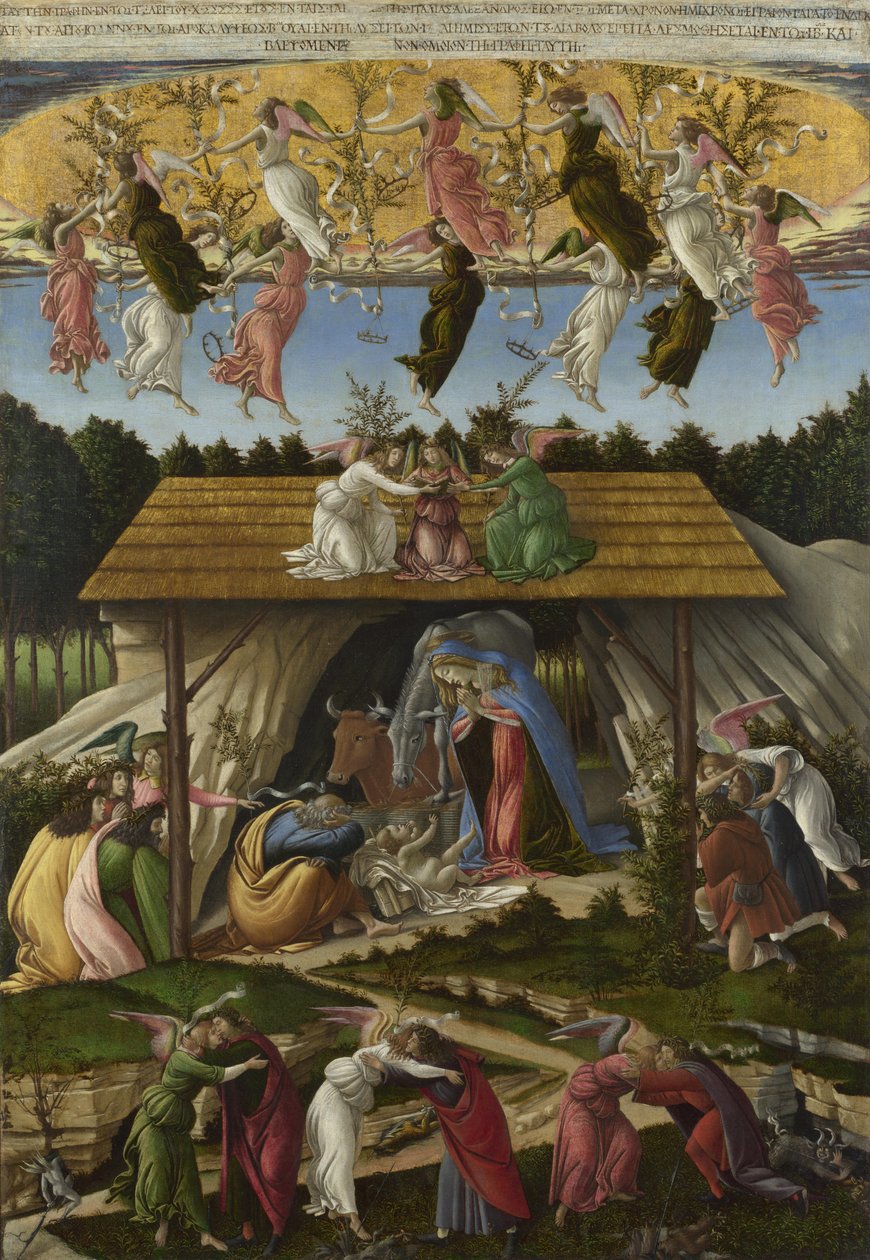 Mystische Geburt von Sandro Botticelli