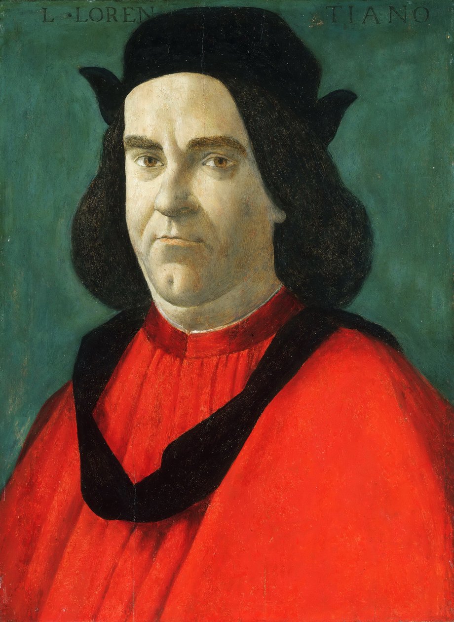 Porträt von Lorenzo di Ser Piero Lorenzi von Sandro Botticelli