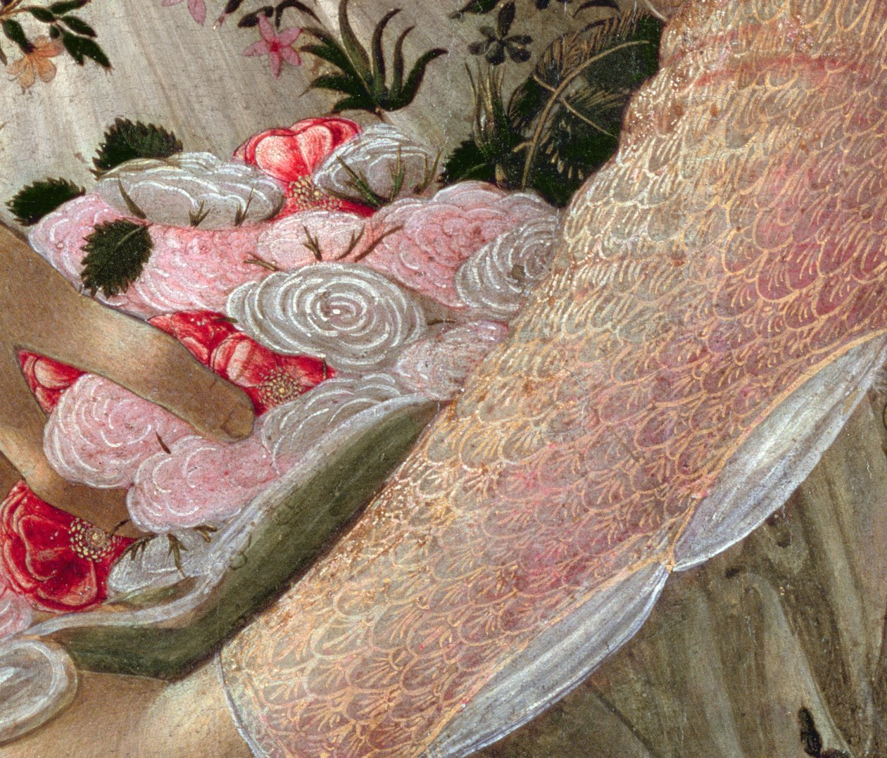 Primavera, ca. 1478 (Detail) von Sandro Botticelli