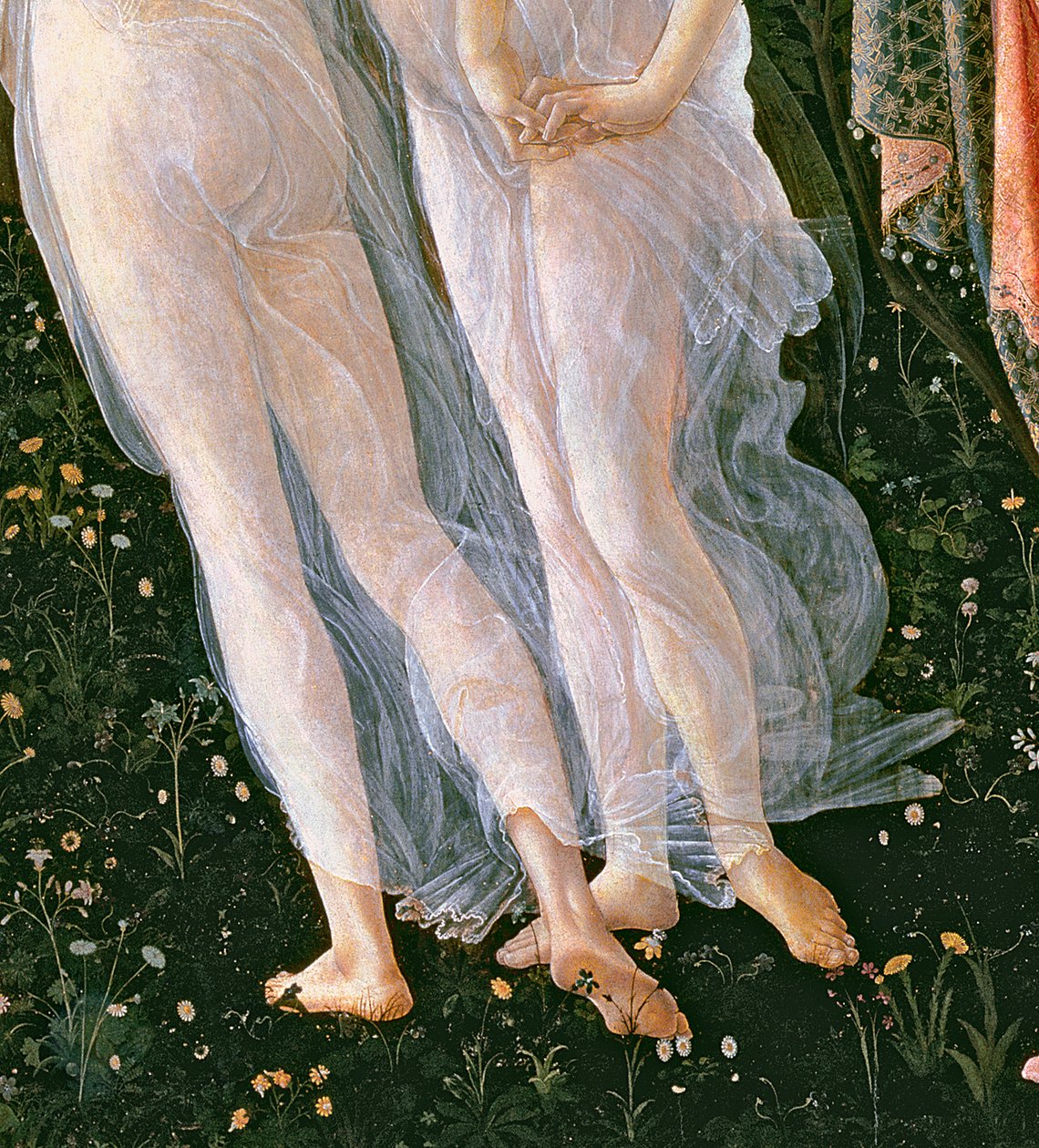 Primavera (Detail) von Sandro Botticelli