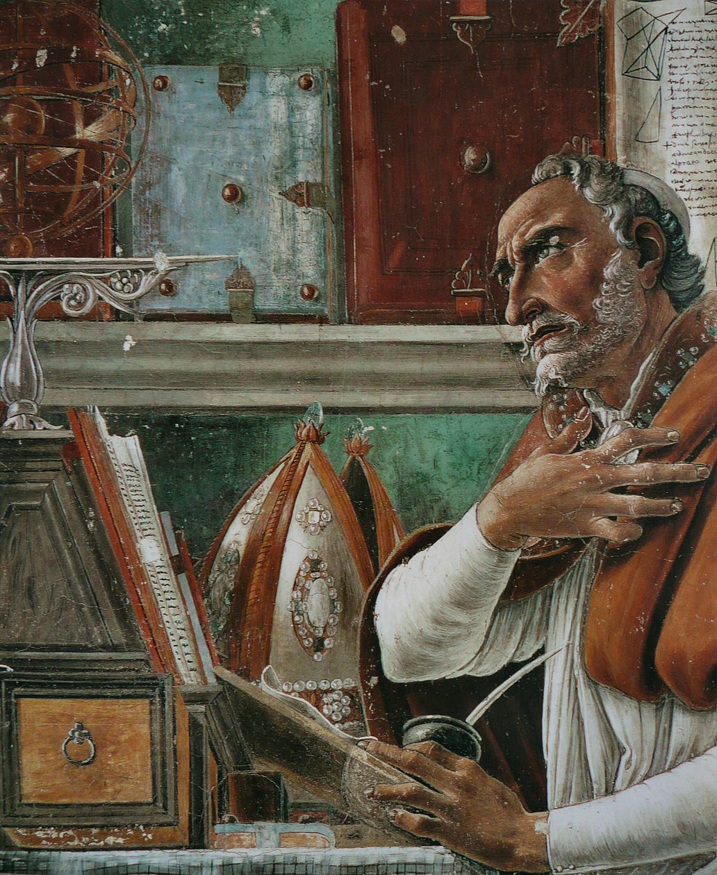 Heiliger Augustinus von Sandro Botticelli
