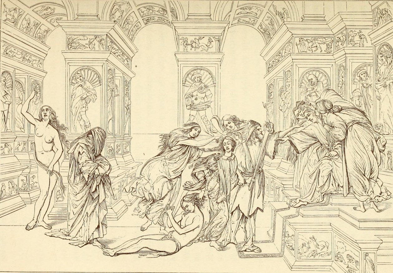 Kleine Allegorie von Sandro Botticelli
