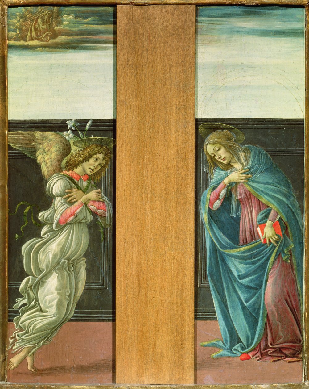 Die Verkündigung von Sandro Botticelli