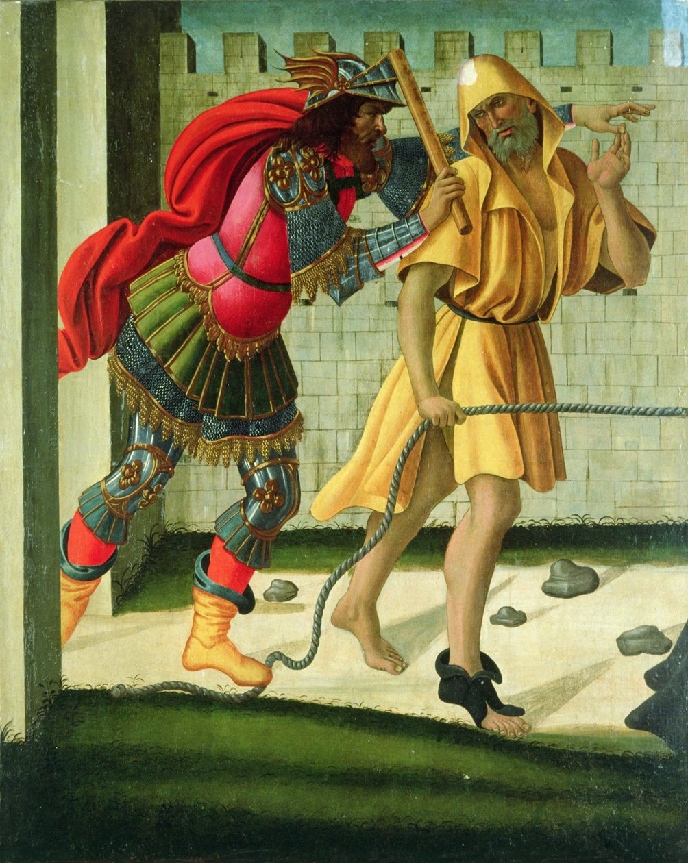 Der Weg nach Golgatha von Sandro Botticelli