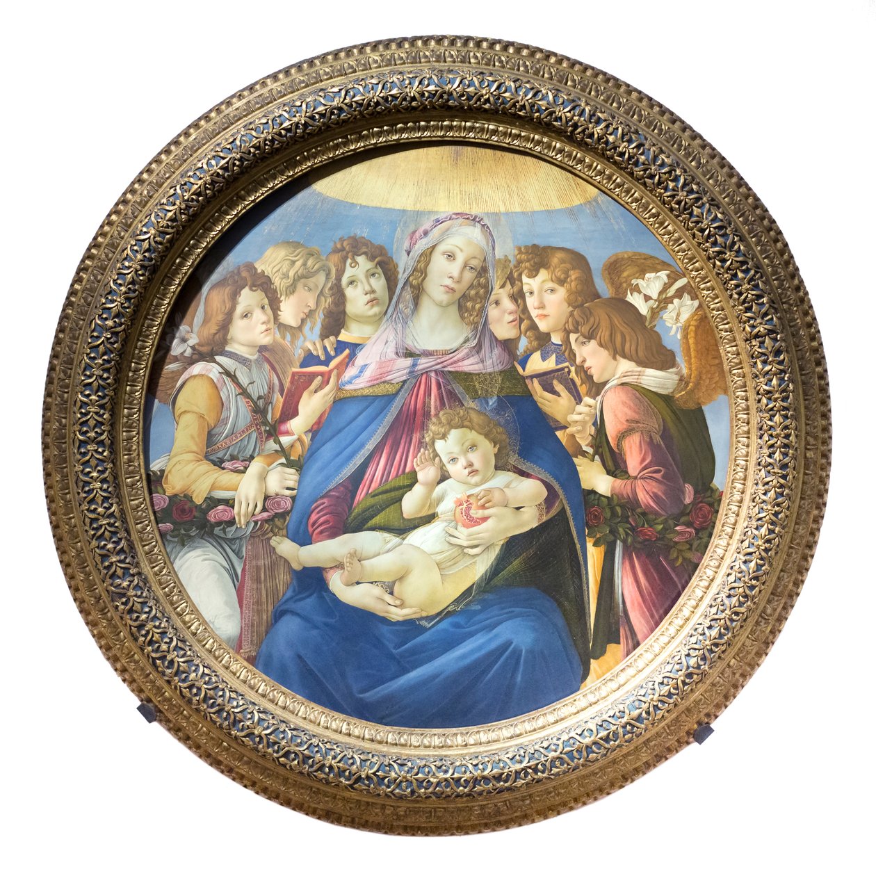 Madonna des Granatapfels von Sandro Botticelli