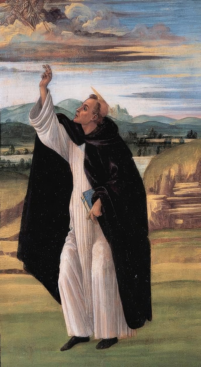 Der heilige Dominikus von Sandro Botticelli