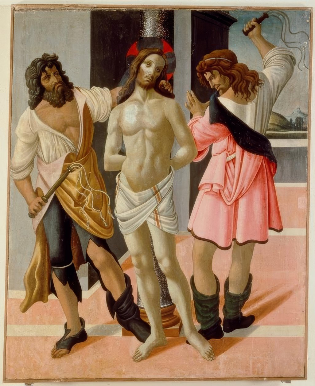 Geißelung Christi von Sandro Botticelli