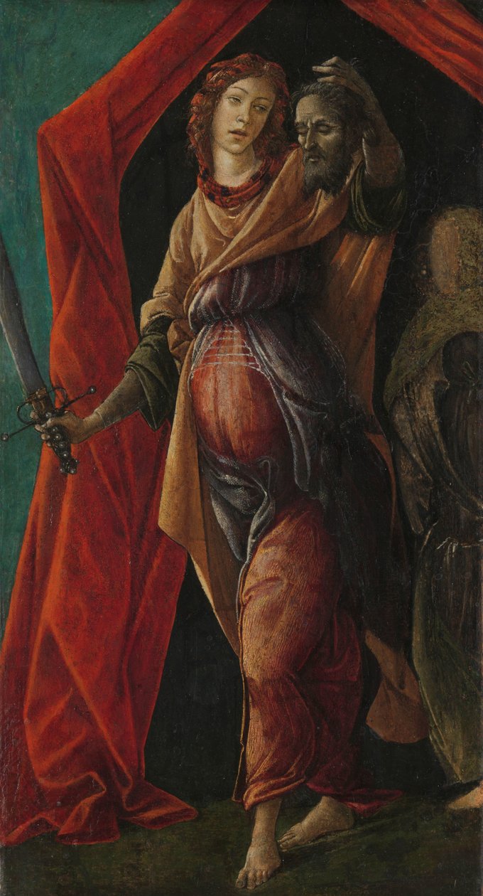 Judith mit dem Kopf des Holofernes von Sandro Botticelli